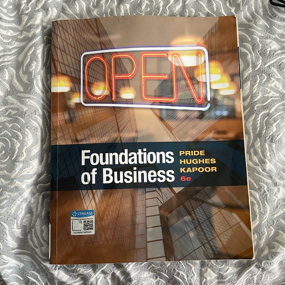 Foundations of Business